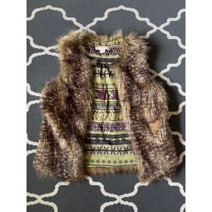 Mossimo Faux Fur Vest